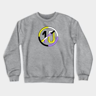 Non-Binary Pride Crewneck Sweatshirt